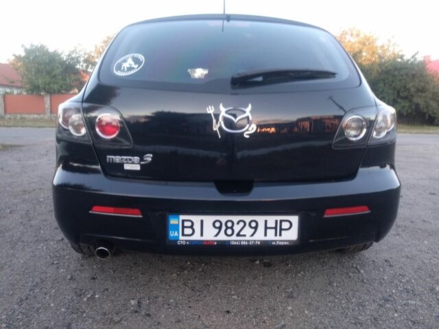 Чорний Мазда 3, об'ємом двигуна 1.6 л та пробігом 135 тис. км за 5300 $, фото 6 на Automoto.ua
