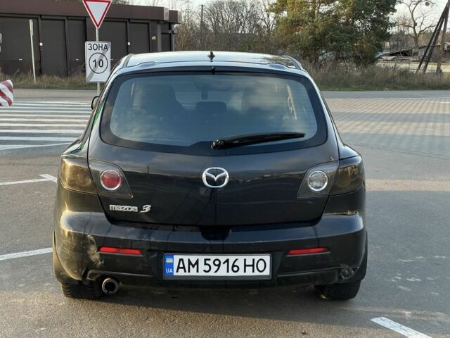 Черный Мазда 3, объемом двигателя 1.6 л и пробегом 360 тыс. км за 3700 $, фото 1 на Automoto.ua