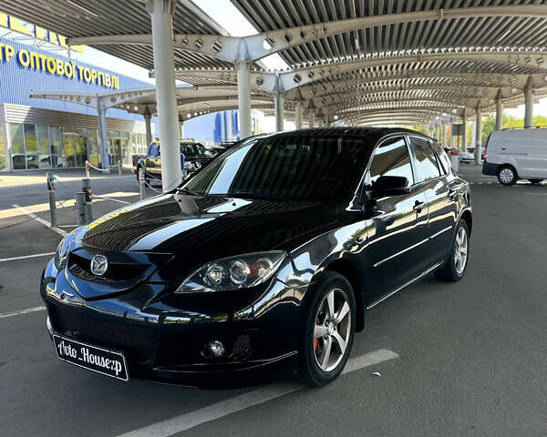 Черный Мазда 3, объемом двигателя 1.6 л и пробегом 256 тыс. км за 4800 $, фото 1 на Automoto.ua