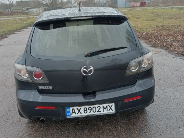 Черный Мазда 3, объемом двигателя 1.6 л и пробегом 256 тыс. км за 4600 $, фото 9 на Automoto.ua