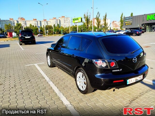 Чорний Мазда 3, об'ємом двигуна 1.6 л та пробігом 190 тис. км за 6000 $, фото 1 на Automoto.ua