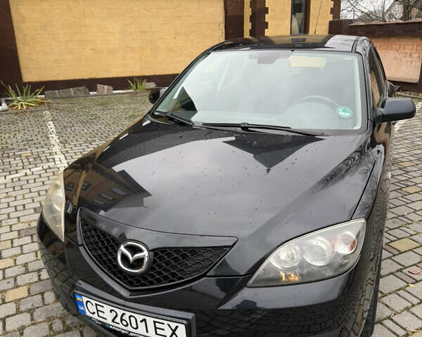 Черный Мазда 3, объемом двигателя 1.6 л и пробегом 217 тыс. км за 5800 $, фото 3 на Automoto.ua