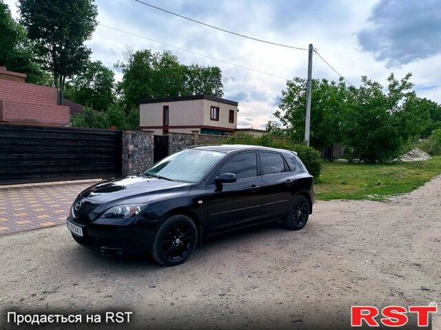 Черный Мазда 3, объемом двигателя 1.6 л и пробегом 155 тыс. км за 5200 $, фото 2 на Automoto.ua