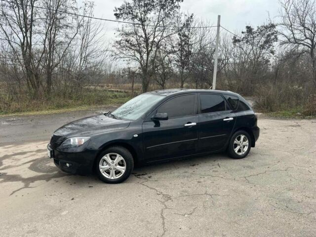 Черный Мазда 3, объемом двигателя 1.6 л и пробегом 212 тыс. км за 5500 $, фото 1 на Automoto.ua