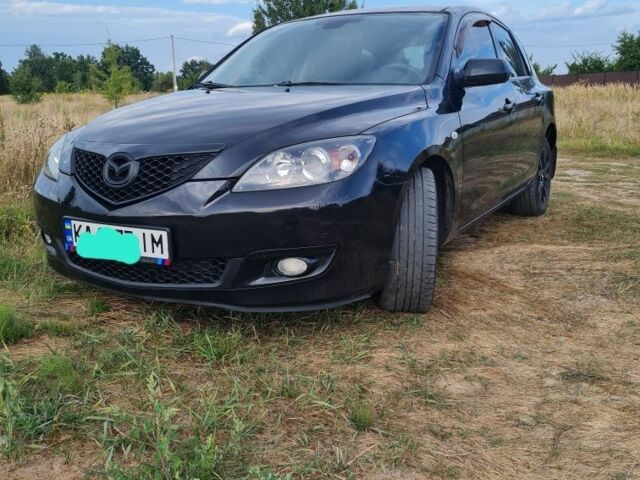 Черный Мазда 3, объемом двигателя 2 л и пробегом 120 тыс. км за 5400 $, фото 2 на Automoto.ua