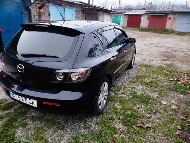 Черный Мазда 3, объемом двигателя 1.6 л и пробегом 246 тыс. км за 5500 $, фото 2 на Automoto.ua
