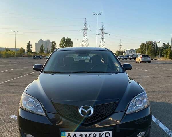 Черный Мазда 3, объемом двигателя 1.6 л и пробегом 168 тыс. км за 6300 $, фото 2 на Automoto.ua
