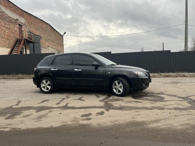 Черный Мазда 3, объемом двигателя 1.6 л и пробегом 212 тыс. км за 5500 $, фото 3 на Automoto.ua