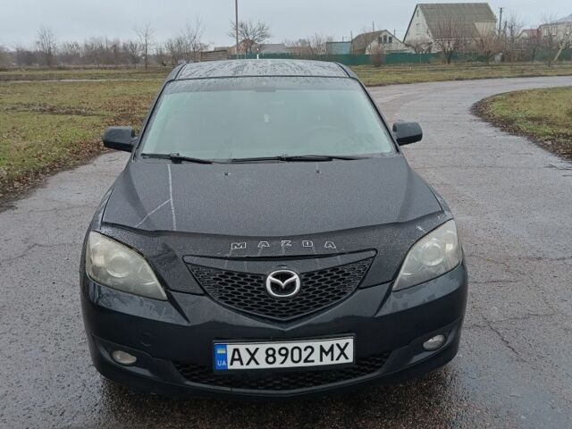 Черный Мазда 3, объемом двигателя 1.6 л и пробегом 256 тыс. км за 4600 $, фото 1 на Automoto.ua
