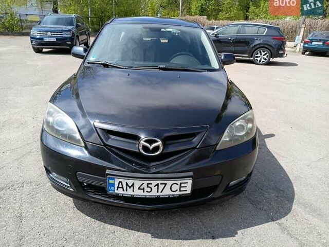 Черный Мазда 3, объемом двигателя 2 л и пробегом 180 тыс. км за 5500 $, фото 4 на Automoto.ua