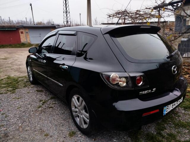 Черный Мазда 3, объемом двигателя 1.6 л и пробегом 246 тыс. км за 5500 $, фото 3 на Automoto.ua
