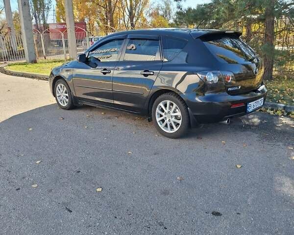 Черный Мазда 3, объемом двигателя 2 л и пробегом 198 тыс. км за 6200 $, фото 15 на Automoto.ua