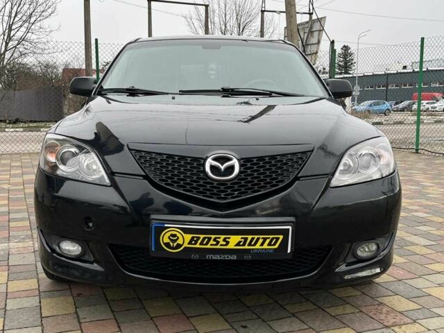Черный Мазда 3, объемом двигателя 1.6 л и пробегом 265 тыс. км за 5800 $, фото 1 на Automoto.ua