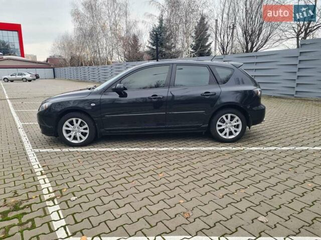 Черный Мазда 3, объемом двигателя 1.6 л и пробегом 182 тыс. км за 5500 $, фото 2 на Automoto.ua