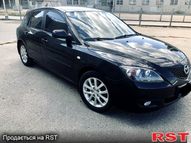 Чорний Мазда 3, об'ємом двигуна 1.6 л та пробігом 191 тис. км за 6500 $, фото 3 на Automoto.ua