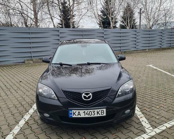 Черный Мазда 3, объемом двигателя 1.6 л и пробегом 182 тыс. км за 5500 $, фото 3 на Automoto.ua