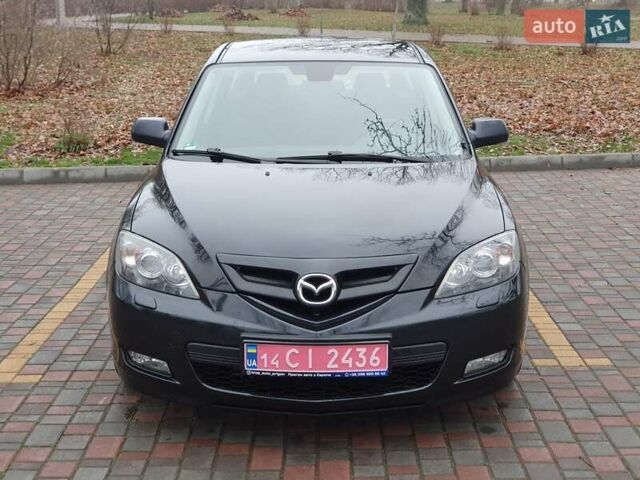 Черный Мазда 3, объемом двигателя 1.6 л и пробегом 264 тыс. км за 5700 $, фото 1 на Automoto.ua