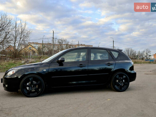 Черный Мазда 3, объемом двигателя 1.6 л и пробегом 183 тыс. км за 7499 $, фото 2 на Automoto.ua