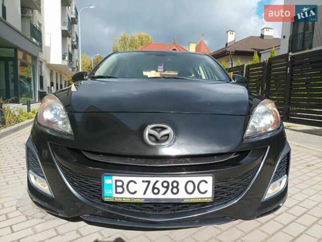 Черный Мазда 3, объемом двигателя 1.6 л и пробегом 233 тыс. км за 5950 $, фото 2 на Automoto.ua
