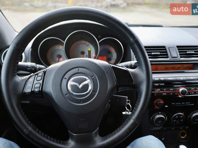 Черный Мазда 3, объемом двигателя 1.6 л и пробегом 183 тыс. км за 7499 $, фото 33 на Automoto.ua