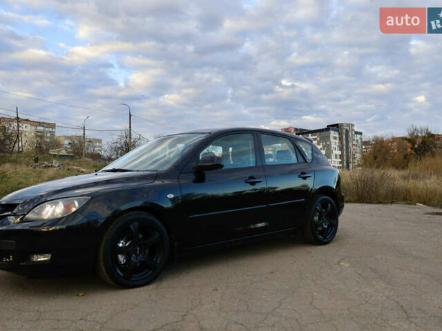 Черный Мазда 3, объемом двигателя 1.6 л и пробегом 183 тыс. км за 7499 $, фото 3 на Automoto.ua