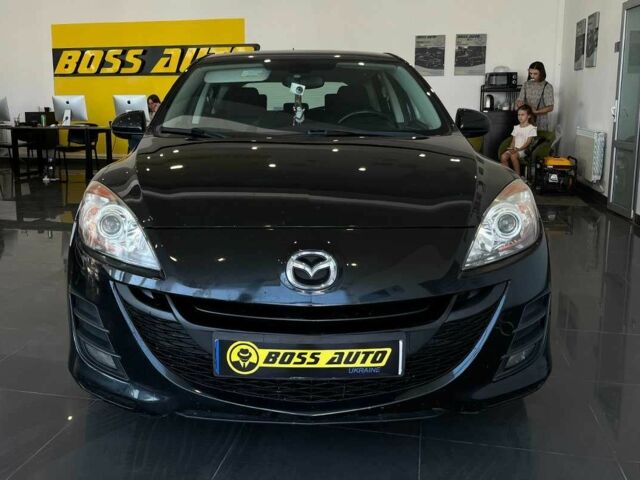 Черный Мазда 3, объемом двигателя 1.6 л и пробегом 219 тыс. км за 6700 $, фото 1 на Automoto.ua