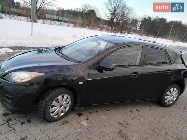 Черный Мазда 3, объемом двигателя 1.6 л и пробегом 220 тыс. км за 6800 $, фото 1 на Automoto.ua