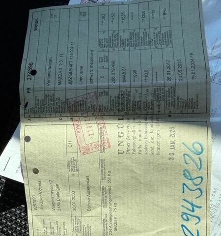 Чорний Мазда 3, об'ємом двигуна 2 л та пробігом 193 тис. км за 8762 $, фото 64 на Automoto.ua