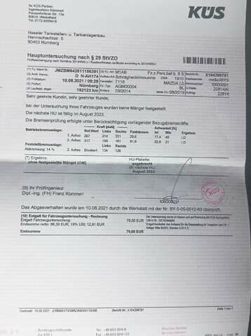 Черный Мазда 3, объемом двигателя 0 л и пробегом 223 тыс. км за 11000 $, фото 3 на Automoto.ua