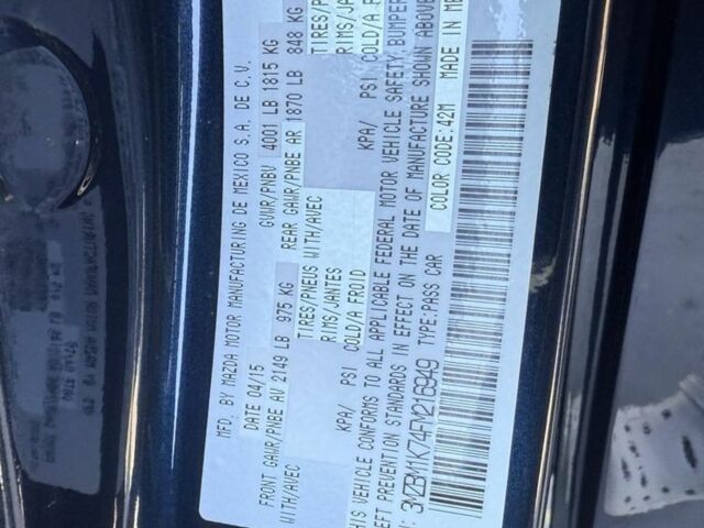 Чорний Мазда 3, об'ємом двигуна 2 л та пробігом 152 тис. км за 10150 $, фото 6 на Automoto.ua