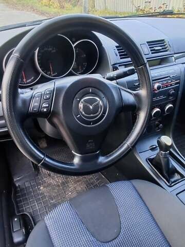 Черный Мазда 3, объемом двигателя 1.6 л и пробегом 218 тыс. км за 4450 $, фото 4 на Automoto.ua