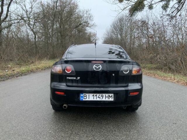 Чорний Мазда 3, об'ємом двигуна 1.6 л та пробігом 214 тис. км за 3750 $, фото 6 на Automoto.ua