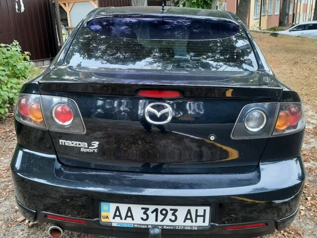 Чорний Мазда 3, об'ємом двигуна 2 л та пробігом 153 тис. км за 5500 $, фото 4 на Automoto.ua