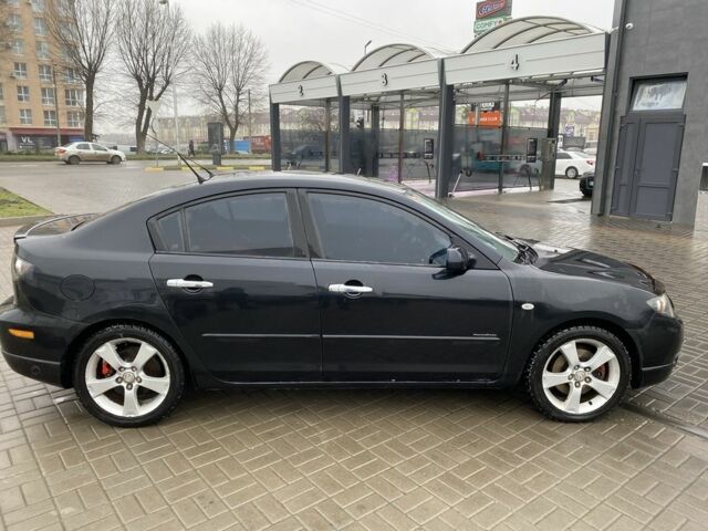 Черный Мазда 3, объемом двигателя 2 л и пробегом 184 тыс. км за 3699 $, фото 4 на Automoto.ua