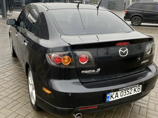 Черный Мазда 3, объемом двигателя 2 л и пробегом 184 тыс. км за 3699 $, фото 3 на Automoto.ua