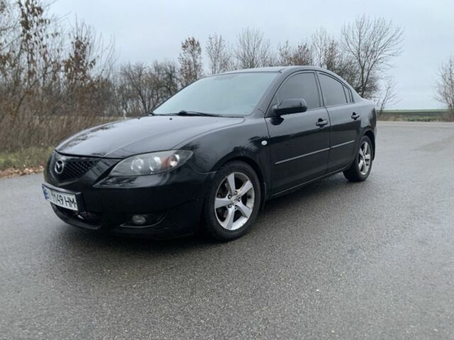 Чорний Мазда 3, об'ємом двигуна 1.6 л та пробігом 214 тис. км за 3750 $, фото 1 на Automoto.ua