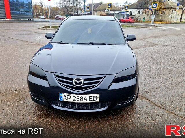 Черный Мазда 3, объемом двигателя 2 л и пробегом 173 тыс. км за 4600 $, фото 1 на Automoto.ua