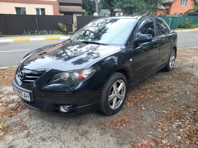 Чорний Мазда 3, об'ємом двигуна 2 л та пробігом 153 тис. км за 5500 $, фото 1 на Automoto.ua