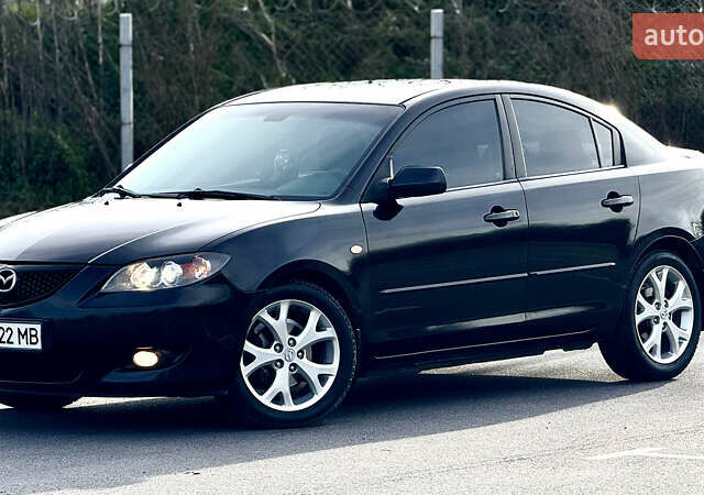 Чорний Мазда 3, об'ємом двигуна 1.6 л та пробігом 237 тис. км за 5850 $, фото 1 на Automoto.ua