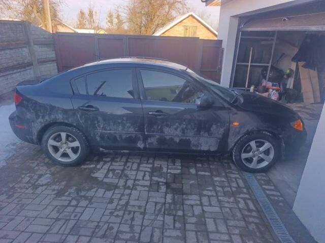 Чорний Мазда 3, об'ємом двигуна 2 л та пробігом 140 тис. км за 2400 $, фото 1 на Automoto.ua