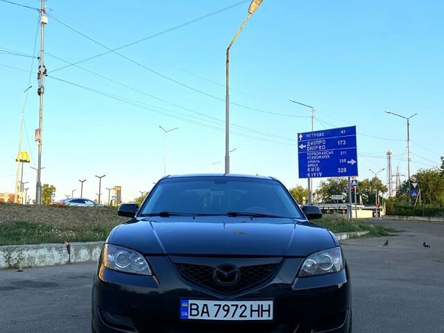 Черный Мазда 3, объемом двигателя 1.6 л и пробегом 300 тыс. км за 4800 $, фото 3 на Automoto.ua