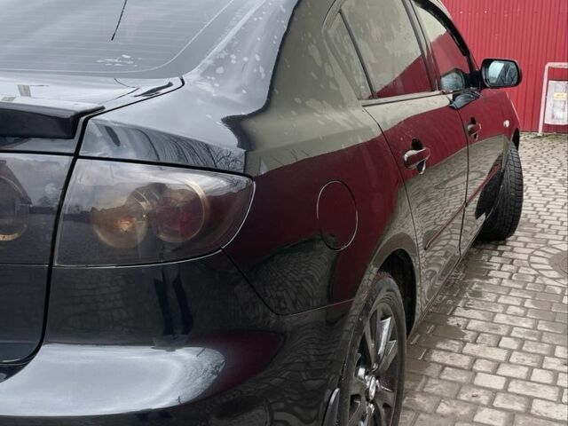 Черный Мазда 3, объемом двигателя 1.6 л и пробегом 189 тыс. км за 4500 $, фото 3 на Automoto.ua