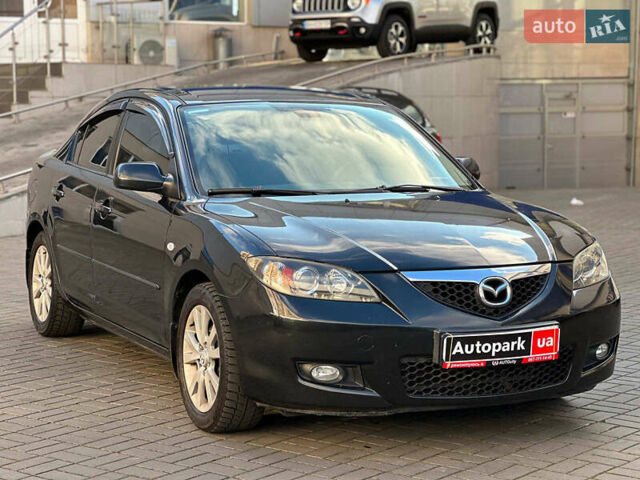 Черный Мазда 3, объемом двигателя 1.6 л и пробегом 232 тыс. км за 6740 $, фото 3 на Automoto.ua
