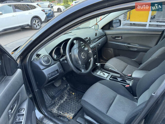 Черный Мазда 3, объемом двигателя 1.6 л и пробегом 350 тыс. км за 4700 $, фото 7 на Automoto.ua