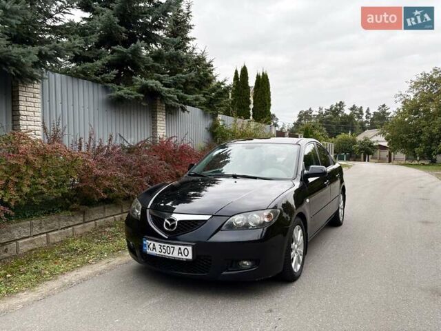 Черный Мазда 3, объемом двигателя 1.6 л и пробегом 263 тыс. км за 5900 $, фото 1 на Automoto.ua