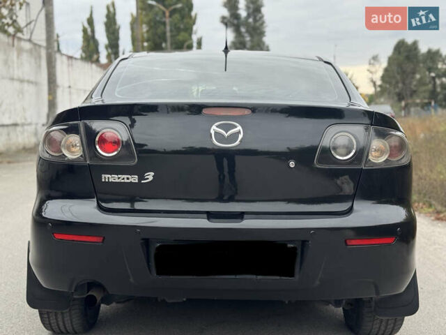 Черный Мазда 3, объемом двигателя 1.6 л и пробегом 201 тыс. км за 5900 $, фото 4 на Automoto.ua