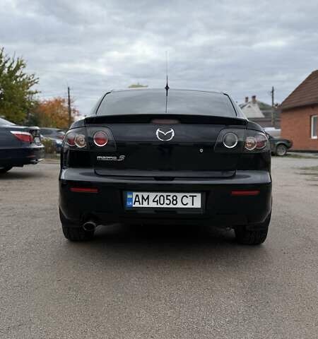 Черный Мазда 3, объемом двигателя 1.6 л и пробегом 175 тыс. км за 4700 $, фото 1 на Automoto.ua