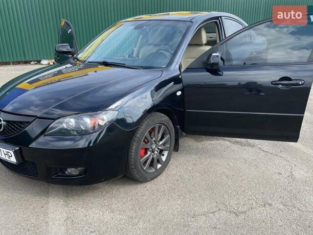Чорний Мазда 3, об'ємом двигуна 1.6 л та пробігом 219 тис. км за 6100 $, фото 1 на Automoto.ua