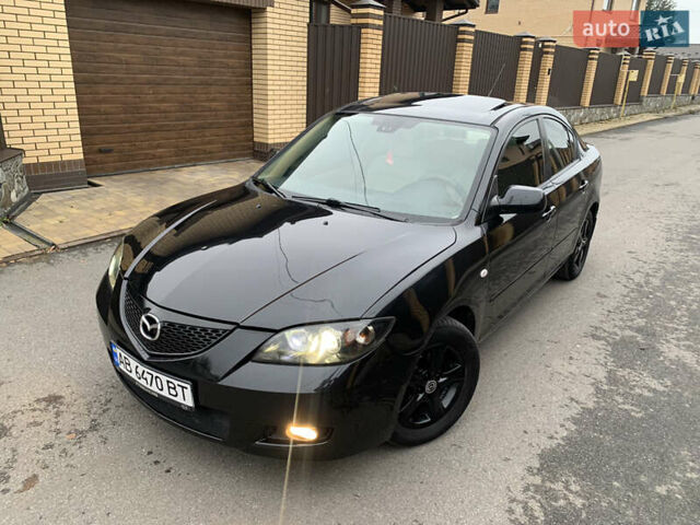 Черный Мазда 3, объемом двигателя 1.6 л и пробегом 200 тыс. км за 4999 $, фото 1 на Automoto.ua