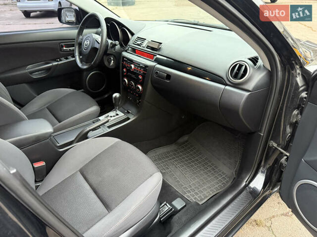 Чорний Мазда 3, об'ємом двигуна 1.6 л та пробігом 183 тис. км за 6150 $, фото 44 на Automoto.ua